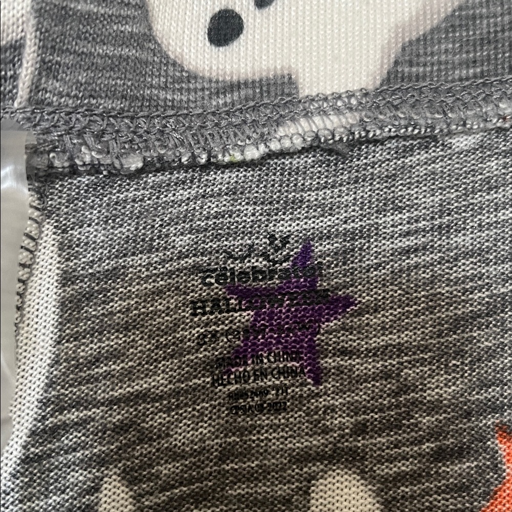 Boo! Ghost Elastic Waist Pajama Bottoms - Picture 4 of 4